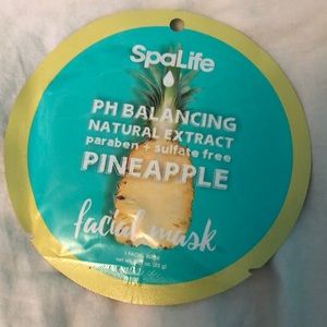 New facemask pineapple facial